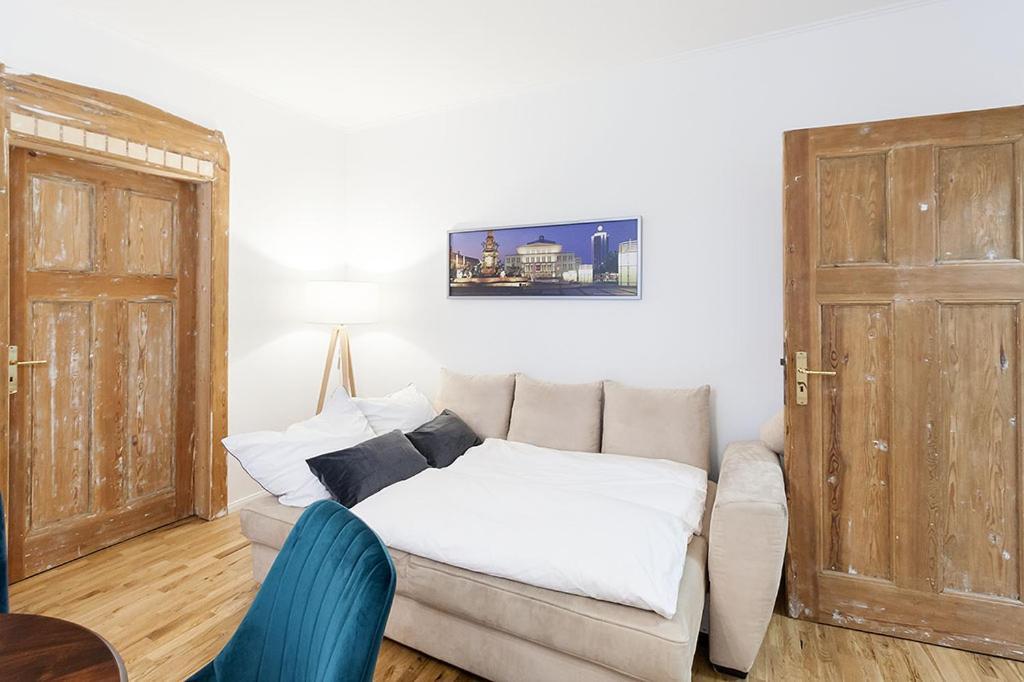 Stilvoll & Ruhig - Zentrale Top-Lage - King Bett Лейпциг Экстерьер фото